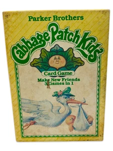 Vintage Parker Brothers Cabbage Patch Kids 3 in 1 Card Game 1984  Complete - Picture 1 of 2