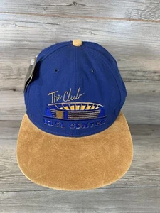 Vintage Kiel Center - The Club Genuine Leather Bill Strapback Hat with Tags - Picture 1 of 6