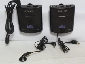 Sony Professional 900MHz Wireless Microphone System - Made in Japan (WCS-999) - Picture 1 of 1