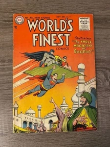 WORLD'S FINEST COMICS #79 NOVEMBER 1955 BATMAN ROBIN SUPERMAN DC COMICS ad - Picture 1 of 11