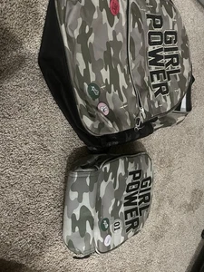 Children Place Camo Girl Power Backpack And Lunch Bag Combo - Picture 1 of 2