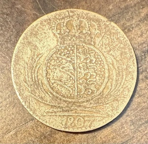 1807 Wurttemberg 6 Kreuzer  - Picture 1 of 2