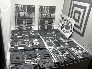Jardín de Morr / Sigmarite Mausoleo 8 Cementerio Sprues Warhammer Cementerio - Imagen 1 de 7