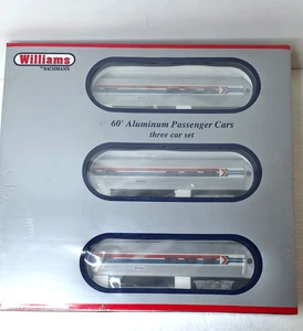 Williams Amtrak Amfleet Phase III 3 Wagen Set #43501 60' Personenwagen NEU VERSIEGELT - Bild 1 von 4