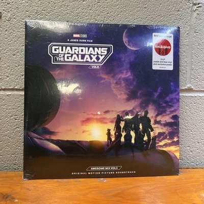Guardians of the Galaxy Vol 3 Vinyl Soundtrack Purple & Blue Target Exclusive - Image 1 of 2