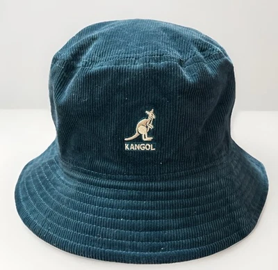 Kangol шнур ведро шляпа синий бирюзовый вельвет размер S - Изображение 1 из 4