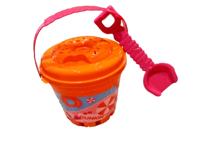 Dunkin Donuts Munchkin Beach Bucket Sand Shovel 2025 Limited Edition Summer  - Image 1 of 4