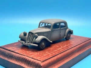 Tamiya 1/48 Citroen Traction 11cv Staff Car Pro Built Model - Foto 1 di 5