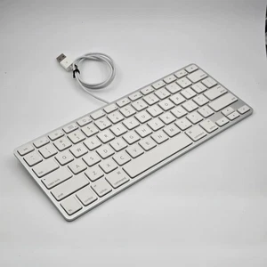 Genuine Apple A1242 Wired USB Keyboard for iMac Mac Mini Mac Pro OEM - Picture 1 of 19