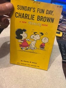 Sunday's Fun Day Charlie Brown! by Charles M. Schultz 1966 - Picture 1 of 4