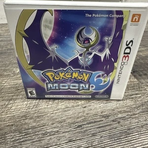 Pokémon Moon (3DS, 2016) (Case Only) - Afbeelding 1 van 3