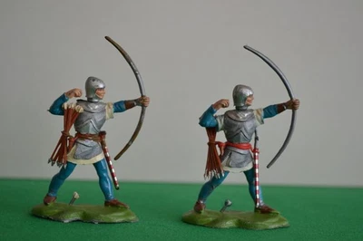 Britains Swoppets Medieval Archers Set of 2 - Image 1 of 2