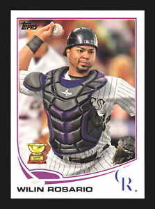 2013 Topps Baseball RC #375 Wilin Rosario Rookie Cup