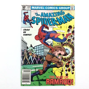 Amazing Spider-Man #221 (Marvel Comics 1981) Ramrod Newsstand VF+/NM NEAR MINT - Foto 1 di 9