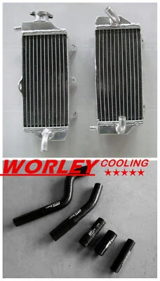 FOR Yamaha YZF250 YZ250F YZ 250 F 2010 2011 2012 2013 radiator and hose BLACK - Imagem 1 de 4
