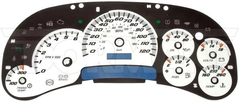 Instrument Cluster Upgrade Kit for 2007 Chevrolet Silverado 3500 Classic 8.1L V8 - Image 1 of 1