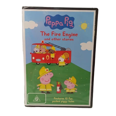 Peppa Pig Fire Engine & Other Stories (DVD 2009) Animation Children R4 Brand New - image 1 of 4