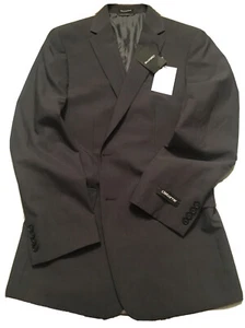 Claiborne Performance Flex Gray Sport Coat Blazer Jacket Men’s Size 42L - Picture 1 of 9