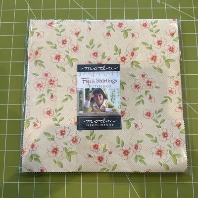 Tela Moda - Higos y camisas de Fig Tree And Co - Pastel de capa cuadrada de 10" Foto 1 de 3