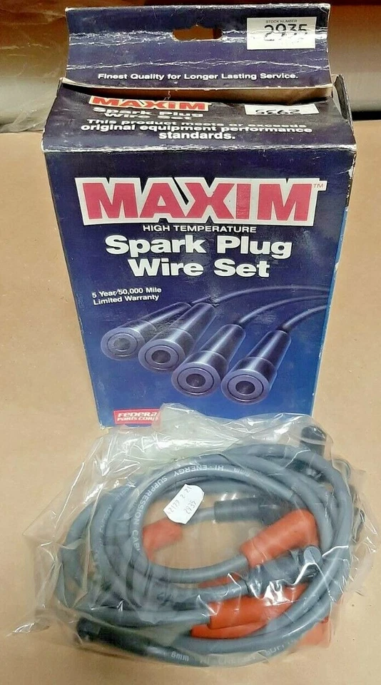 Buick Chevy Olds 1975-78. Pont. Juego de cables de bujía 4,1 L V6 Federal Parts # 2935 Foto 1 de 1