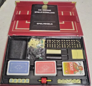 Spielesammlung Gesellschaftsspiele im Koffer Neu ! - Bild 1 von 11