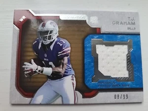 2012 Topps Strata TJ GRAHAM Rookie Relics Gold /99 card #RR-TG RC Buffalo Bills - Picture 1 of 8