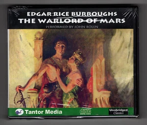 The Warlord of Mars - Edgar Rice Burroughs - Tantor - Unabridged Audio on 5 CDs - Picture 1 of 1