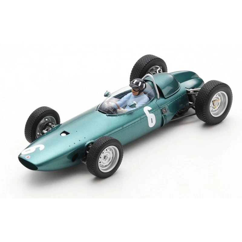 Brm P57 Graham Hill #6 Winner Monaco 1963 18S545 1/18 Spark IN Scatola Vetrina - Immagine 1 di 1