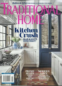 TRADITIONAL HOME MAGAZINE, KITCHEN CRUSH * BLUE & WHITE DONE RIGHT SPRING, 2020 - Picture 1 of 1