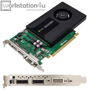 Nvidia Quadro K2200 CAD Grafikkarte, Catia Solid Works Allplan Autodesk AutoCAD - Bild 1 von 5