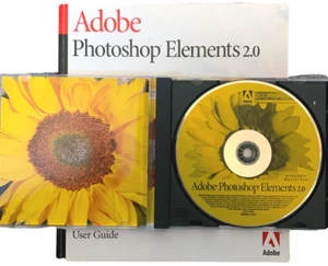 Adobe Photoshop Elements 2.0 User Guide With CD 2002 With Valid Serial - Picture 1 of 1