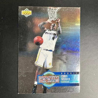 1994 Upper Deck NBA Basketball "Holojam" #H28 CHRIS WEBBER - Image 1 of 2
