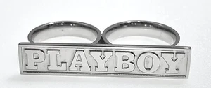 Playboy Bar Two Fingers Ring 7-8 size only - Picture 1 of 1