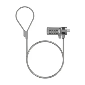 AISENS Security Cable with Combination Lock for Computer, Monitor, Laptop – 1.5 - Afbeelding 1 van 5