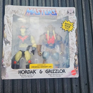 New Masters of the Universe Origins Sketchbook Series Hordak & Grizzlor Figures - Picture 1 of 4