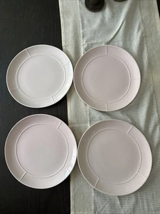 AARON PROBYN & West Elm 4 Salad Plates Pink Color - Picture 1 of 4
