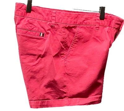 Tommy Hilfiger Rosa Clásico 5" Cambray Pantalones Cortos Mujer Talla 10 Foto 1 de 4