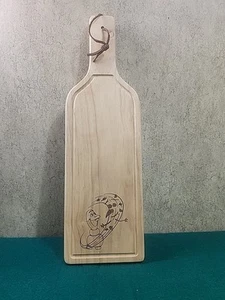 Disney Frozen ll Olaf Botella Cheese Bread Serving Board Charcuterie - Picture 1 of 6