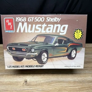 AMT 1968 Ford Shelby GT-500 Mustang 3 in 1 1:25 Model Kit #6541 NEW - Picture 1 of 12