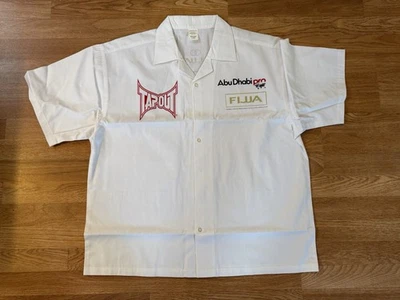 Camisa de árbitro Tapout Mixed Martial Arts Abu Dhabi Pro FIJJA 3xl rara Foto 1 de 4