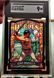 Cal Ripken Jr 1998 Topps Gallery Gallery Of Heroes SGC 9 Mint GH9 Only4 Higher - Picture 1 of 7