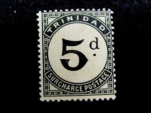 nystamps British Trinidad Stamp # J6 Mint OG H L25y3388 - Picture 1 of 2
