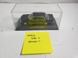Damaged - MINICHAMPS Mercedes-Benz 450 SEL TYP W116 1/43 Scale - Missing Mirror - Picture 1 of 10