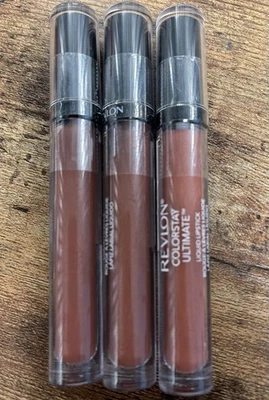 LOT OF 3 REVLON Colorstay Ultimate Liquid Lipstick 075 #1 NUDE SEALED - Image 1 of 2