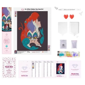 Diamond Art Club DAC Disney Villain "Steal Her Voice" Kit Mermaid Ursula NEW! - Picture 1 of 7