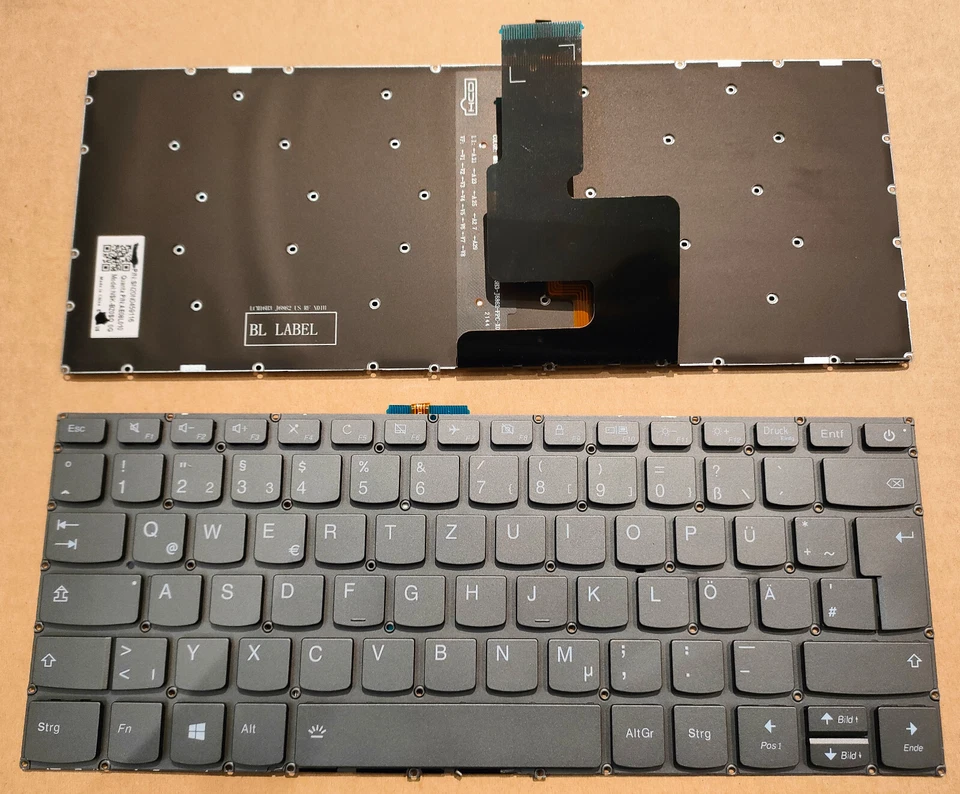 MARKEN PRODUKT Teclado Lenovo Ideapad S145-14IWL S145-14IGM S145-14API teclado retroiluminado