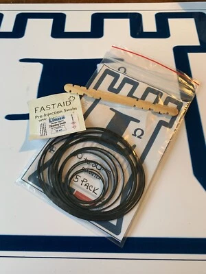 Linna pack of 15 Square Rubber Drive Belts Bands for Cassette Decks 30mm - 80mm - Image 1 of 4