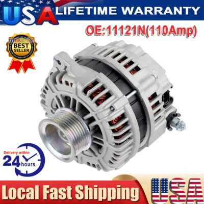 Alternator For 2005 2006 2007 Nissan Pathfinder Xterra Frontier 4.0L  23100EA201 - Изображение 1 из 4