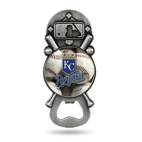 Kansas City Royals Party Starter Magnetic Metal Bottle Opener (NEW) Drink Bar Cover