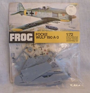 Frog Focke Wulf 190 A-3 Aircraft Model Kit 1/72 Scale Bagged Hang Pack - Picture 1 of 2